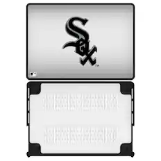 Front. Keyscaper - Chicago White Sox Linen MacBook Case - Pro 14 in - Multicolor.