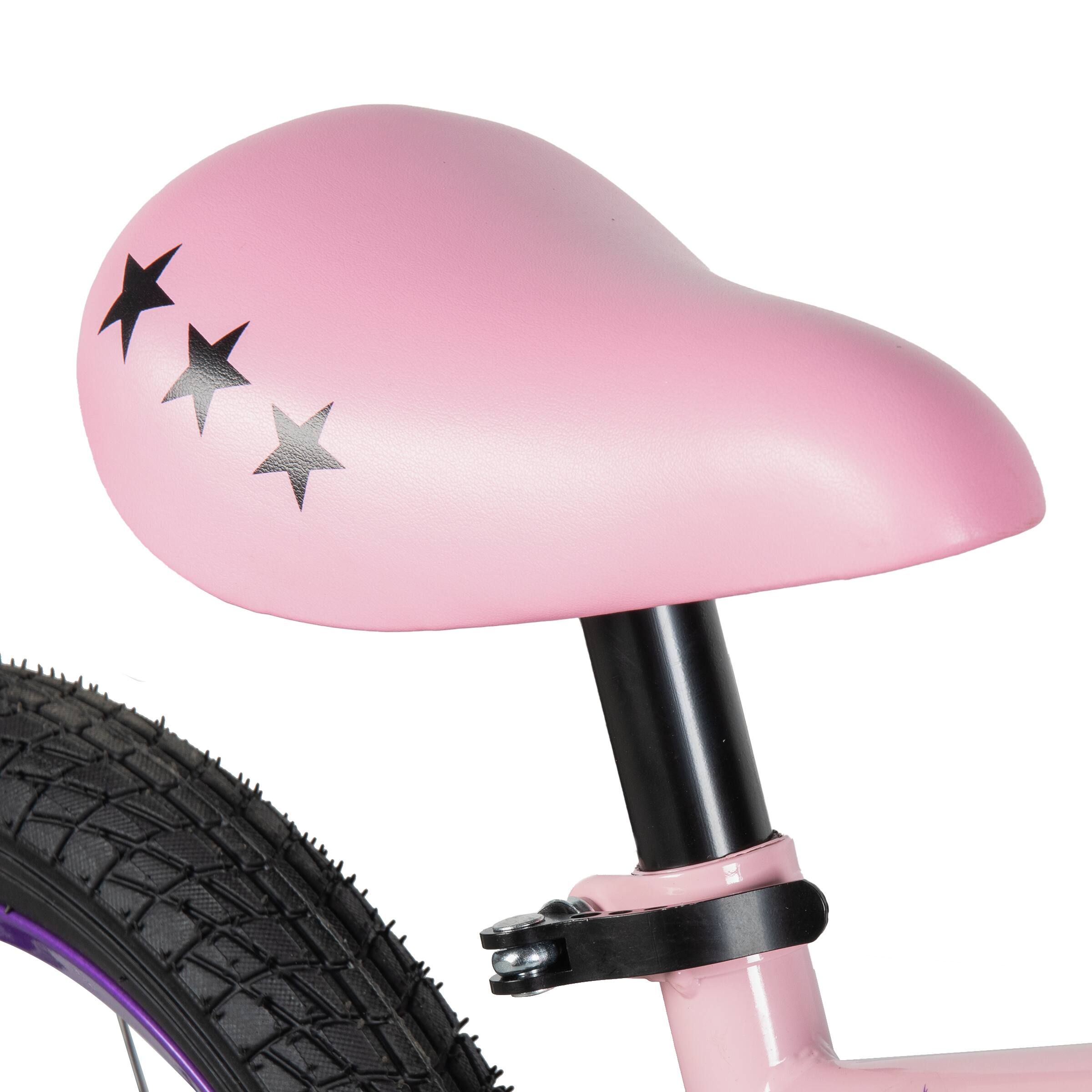 Alt View 5. JOYSTAR - JOYSTAR Cervine 16" Kids Bike with Training Wheels Basket, Coaster Brake Child's Bike for 4-7 Years Old Boys Girls Pink - Pink.