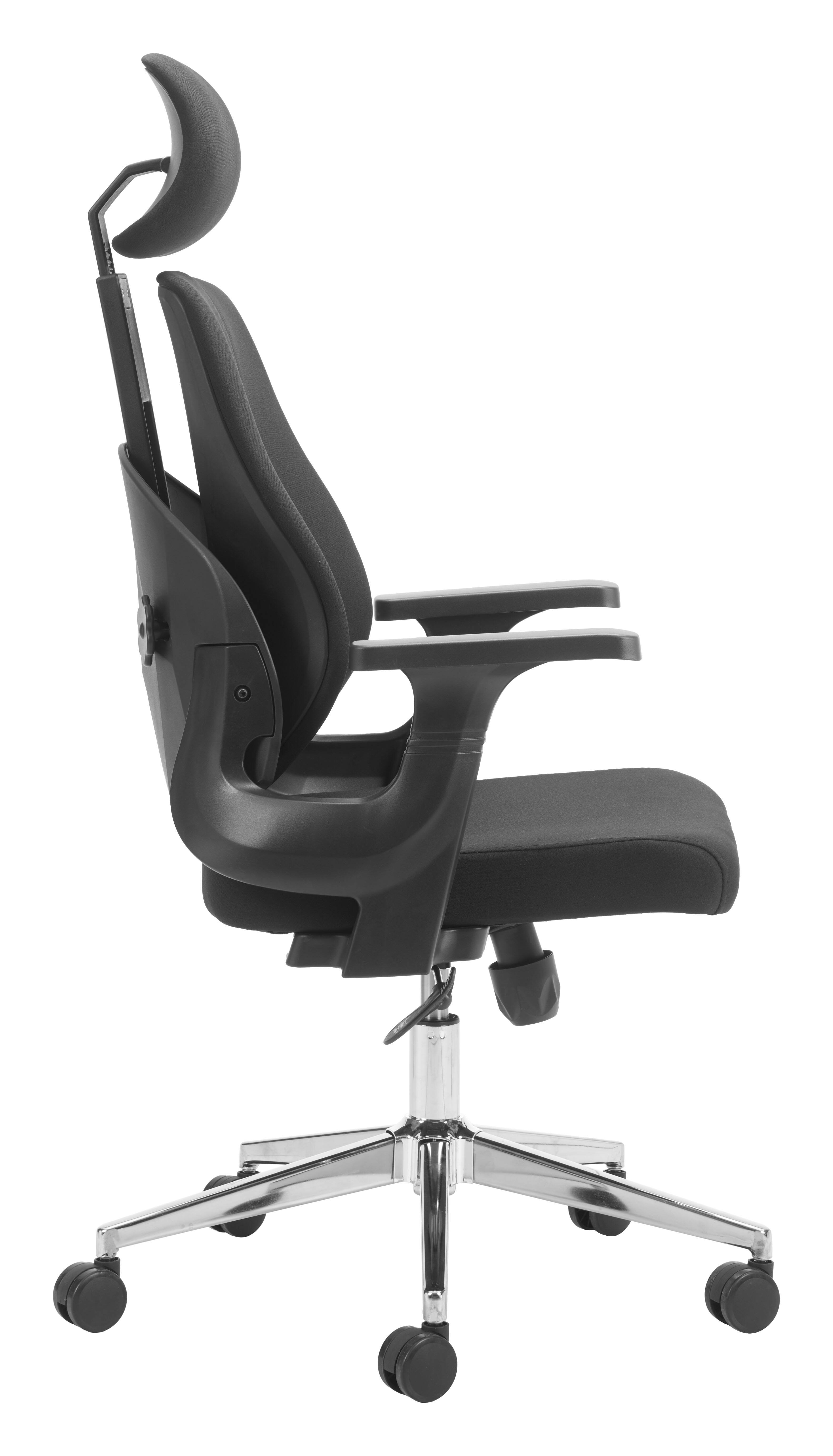 Back. Hivvago - Genric Office Chair Black - Black.