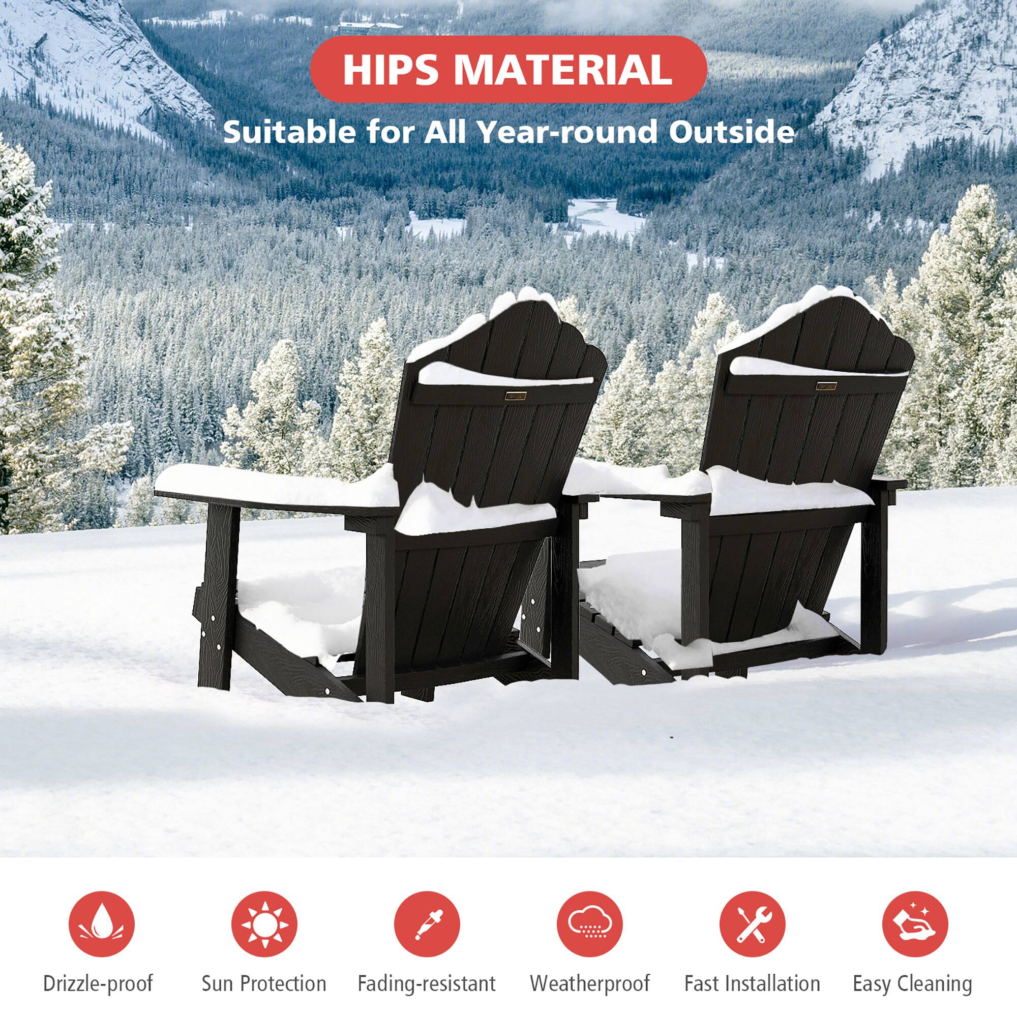 HIPS MATERIAL Suitable for All Year-round Outside

Drizzle-proof
Sun Protection
Fading-resistant
Weatherproof
Fast Installation
Easy Cleaning