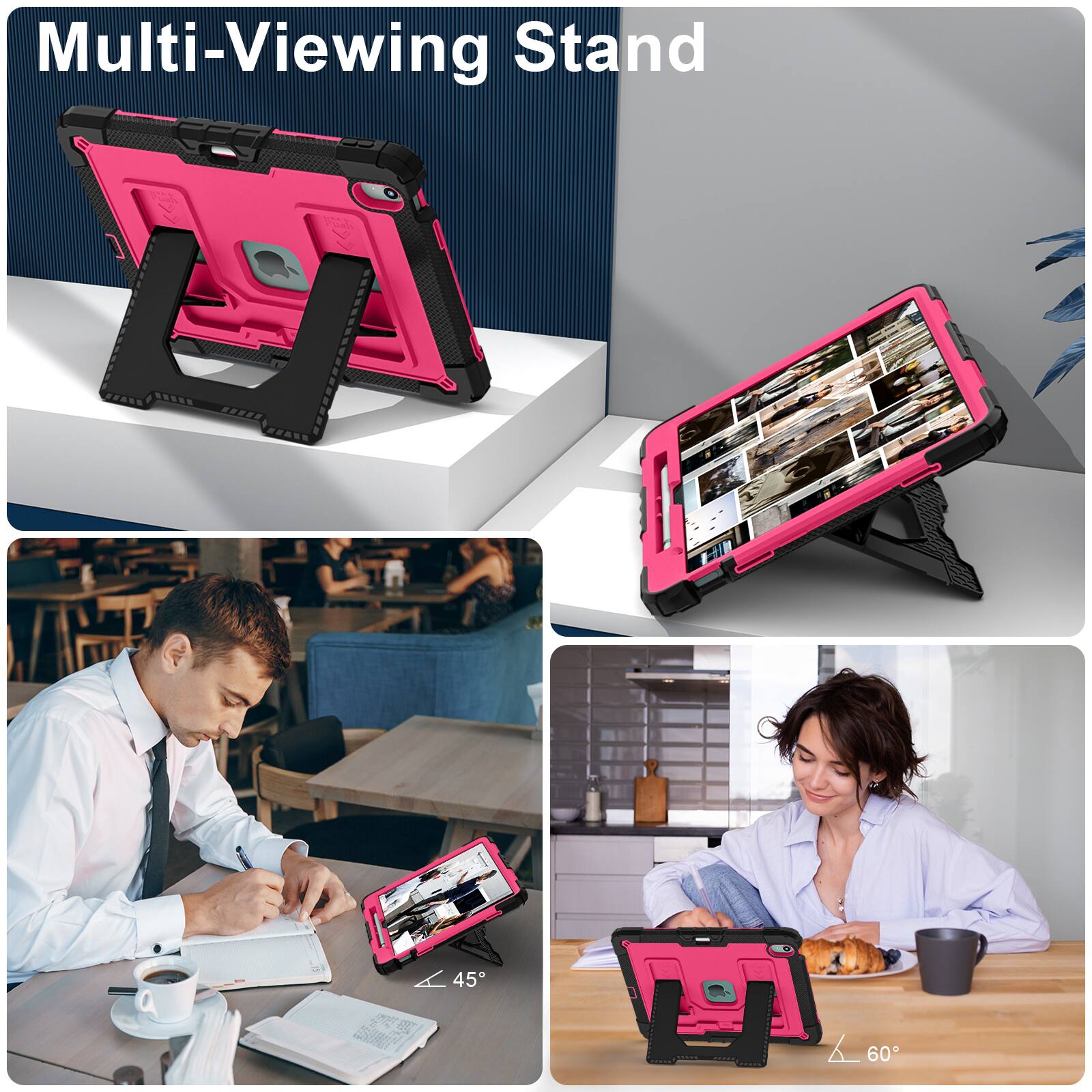 Multi-Viewing Stand

45°

60°