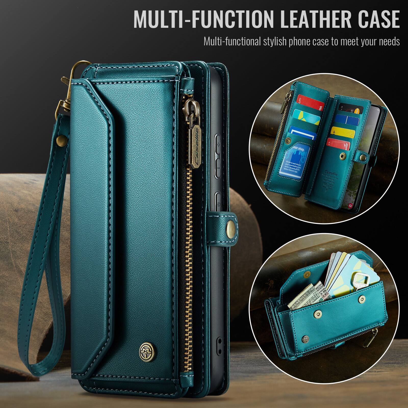 MULTI-FUNCTION LEATHER CASE  
Multi-functional stylish phone case to meet your needs