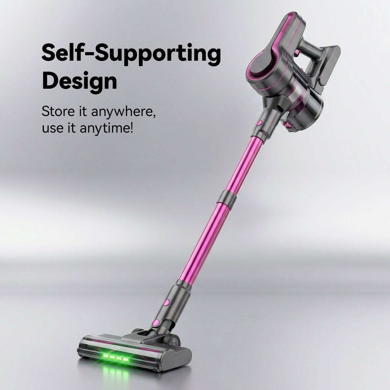 Self-Supporting Design  
Store it anywhere, use it anytime!