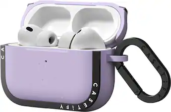 CASETiFY Bounce Airpods Case for Airpods Pro 3 in Lavender Purple CASETiFY Bounce Airpods Case for Airpods Pro 3 in Lavender Purple