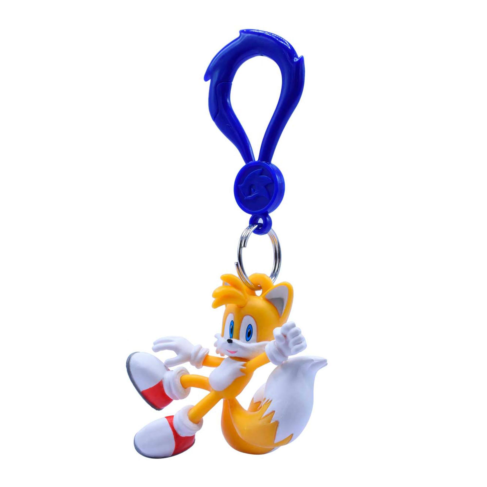 Alt View 2. Just Toys LLC - Sonic the Hedgehog Series 3 Mystery Backpack Hanger | One Random Blind Bag - Blue.