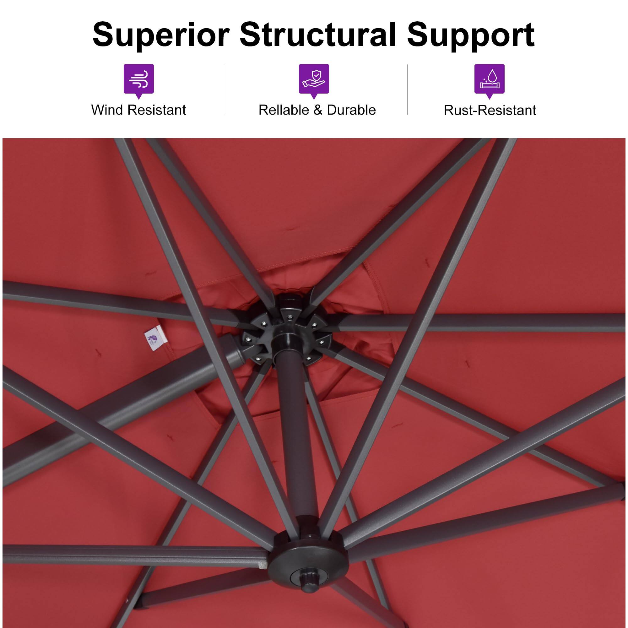 Superior Structural Support

- Wind Resistant
- Reliable & Durable
- Rust-Resistant