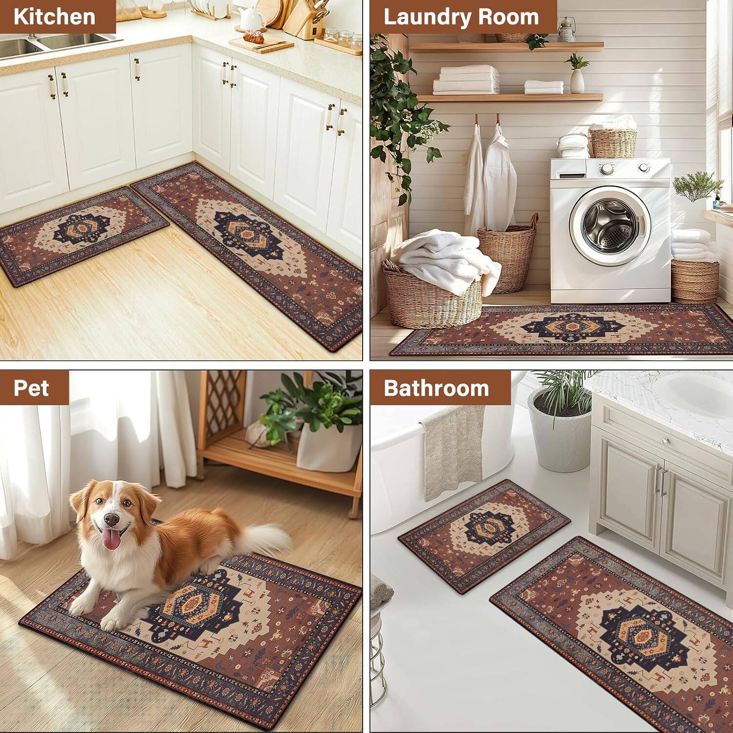 Kitchen  
Laundry Room  
Pet  
Bathroom