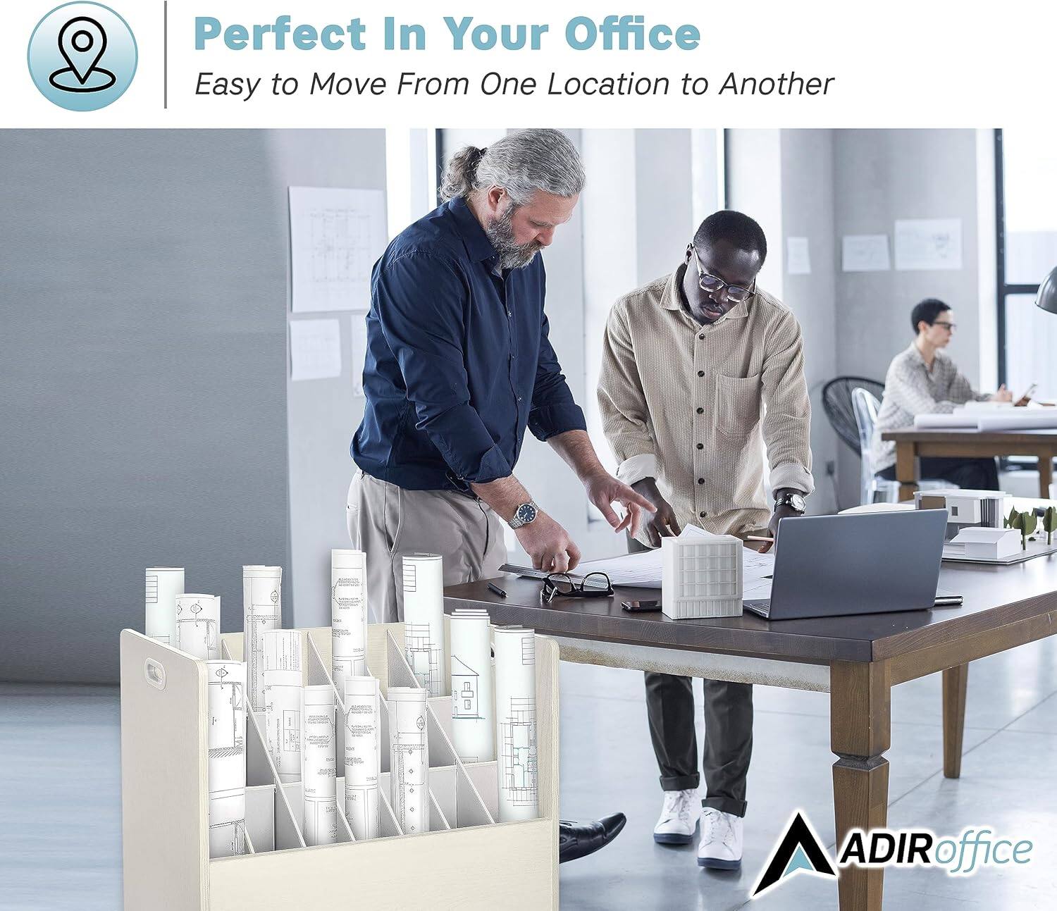 Perfect In Your Office
Easy to Move From One Location to Another
ADIRoffice