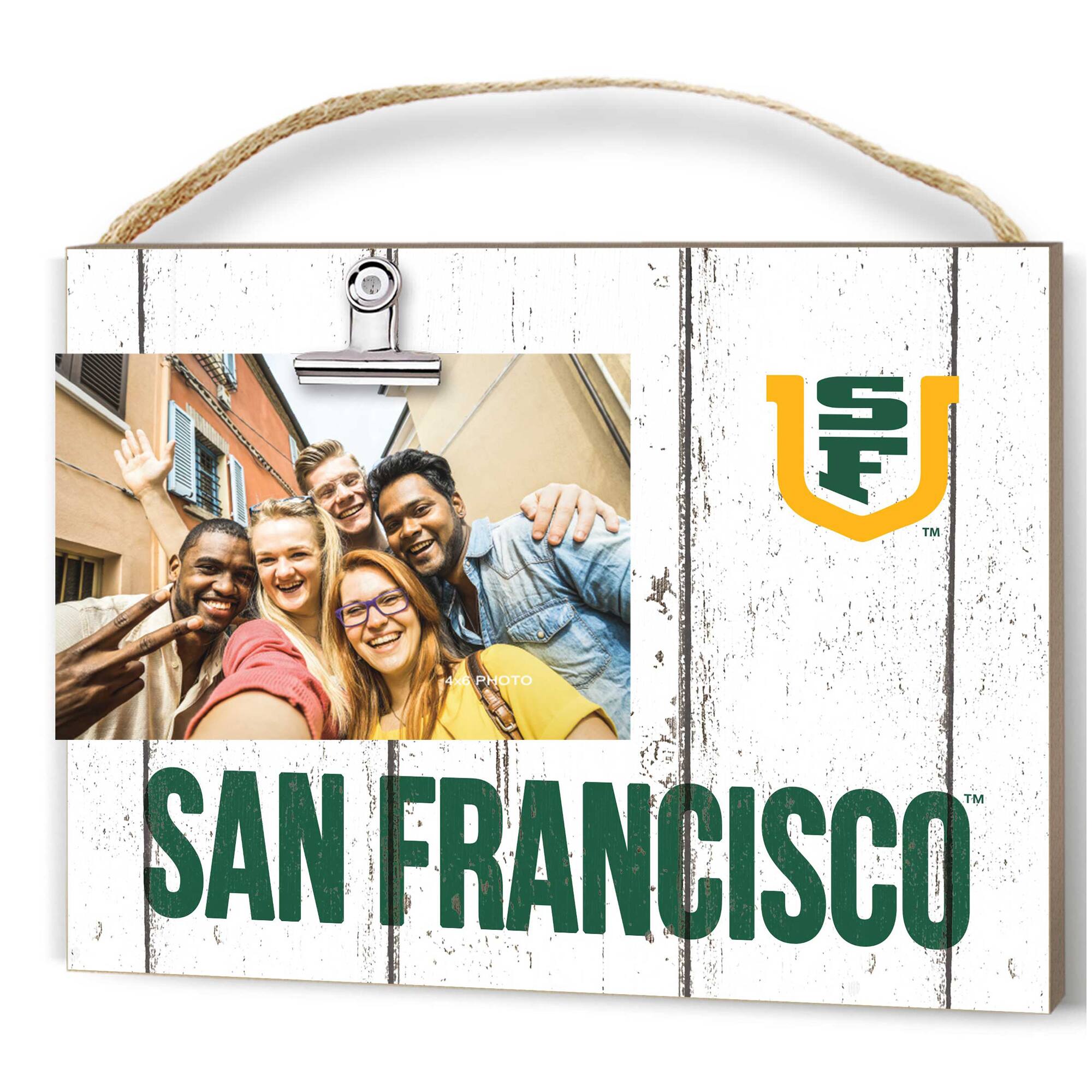 San Francisco Dons 8'' x 10'' Weathered Design Clip It Frame