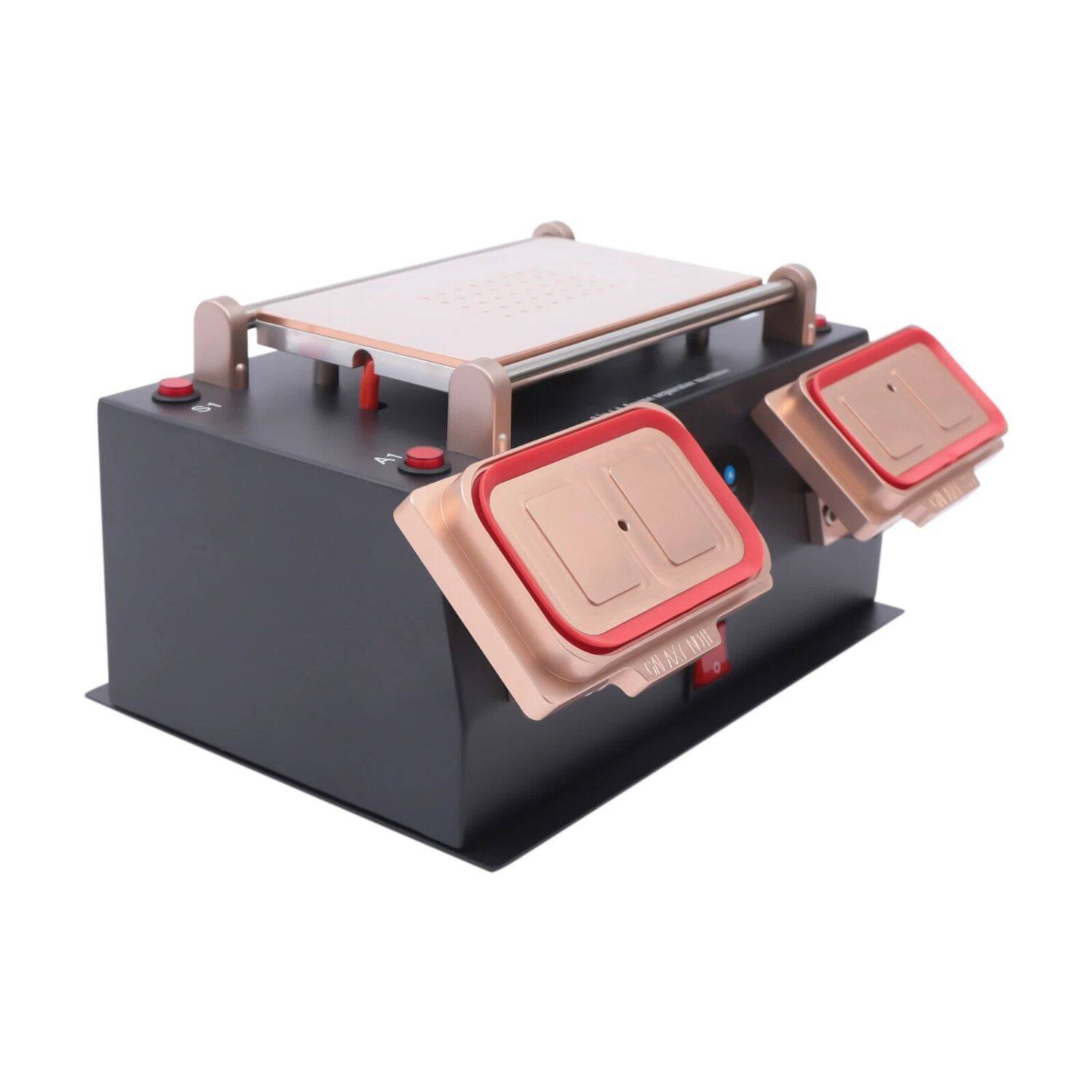 Left. Stock Preferred - 3-in-1 LCD Screen Separator Machine with Built-in Vacuum Pump - Black.