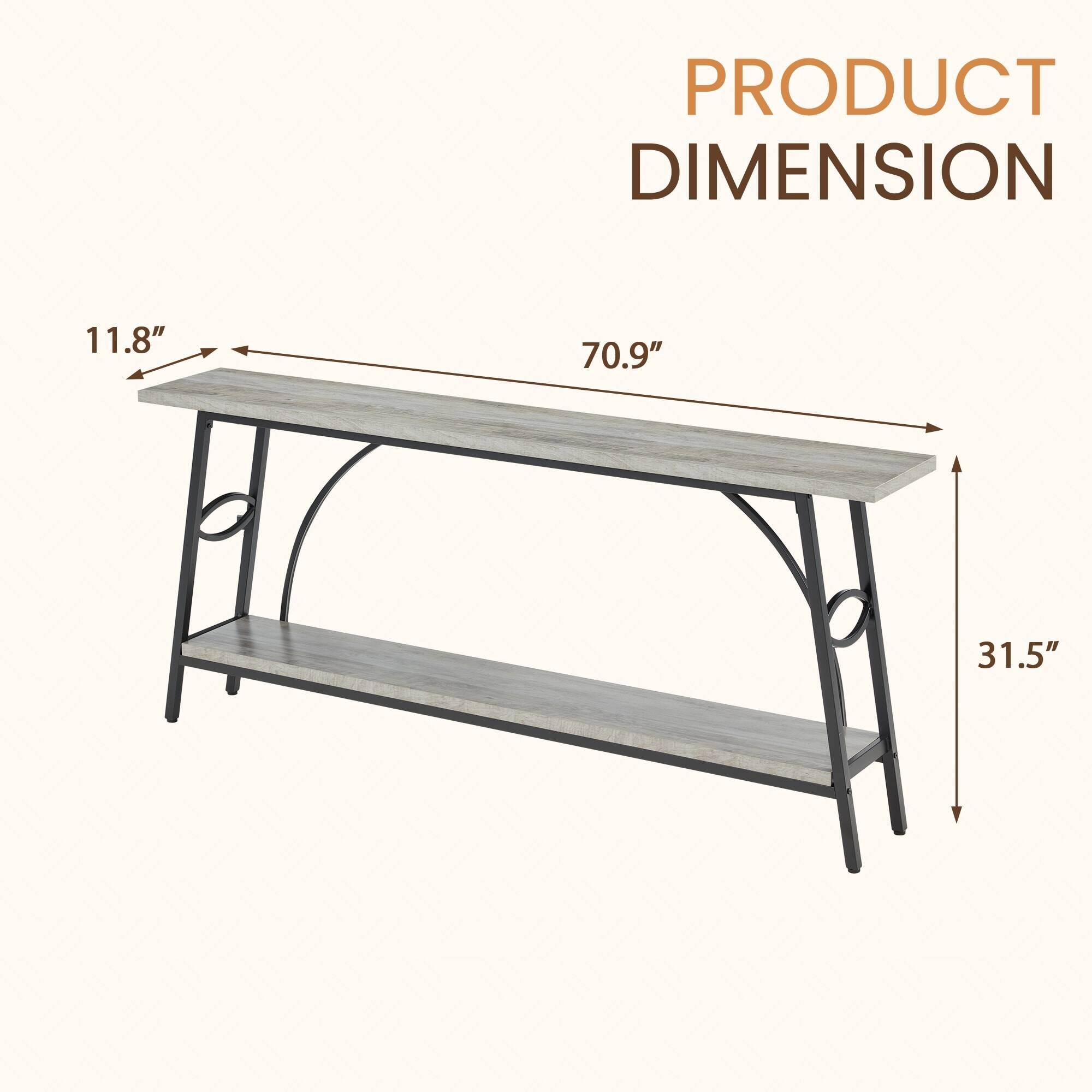 PRODUCT DIMENSION  
11.8" x 70.9" x 31.5"