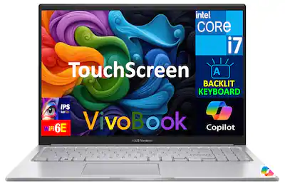 ASUS Vivobook Laptop (i7 1355U, 16GB, 1TB PCIe SSD, 15.6 Touch FHD ASUS Vivobook Laptop (i7 1355U, 16GB, 1TB PCIe SSD, 15.6 Touch FHD