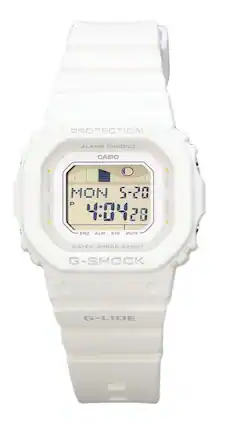 Casio - G-Shock G-Lide Quartz GLX-S5600-7B Digital Bio Based Resin Strap Women's Watch 200M - White