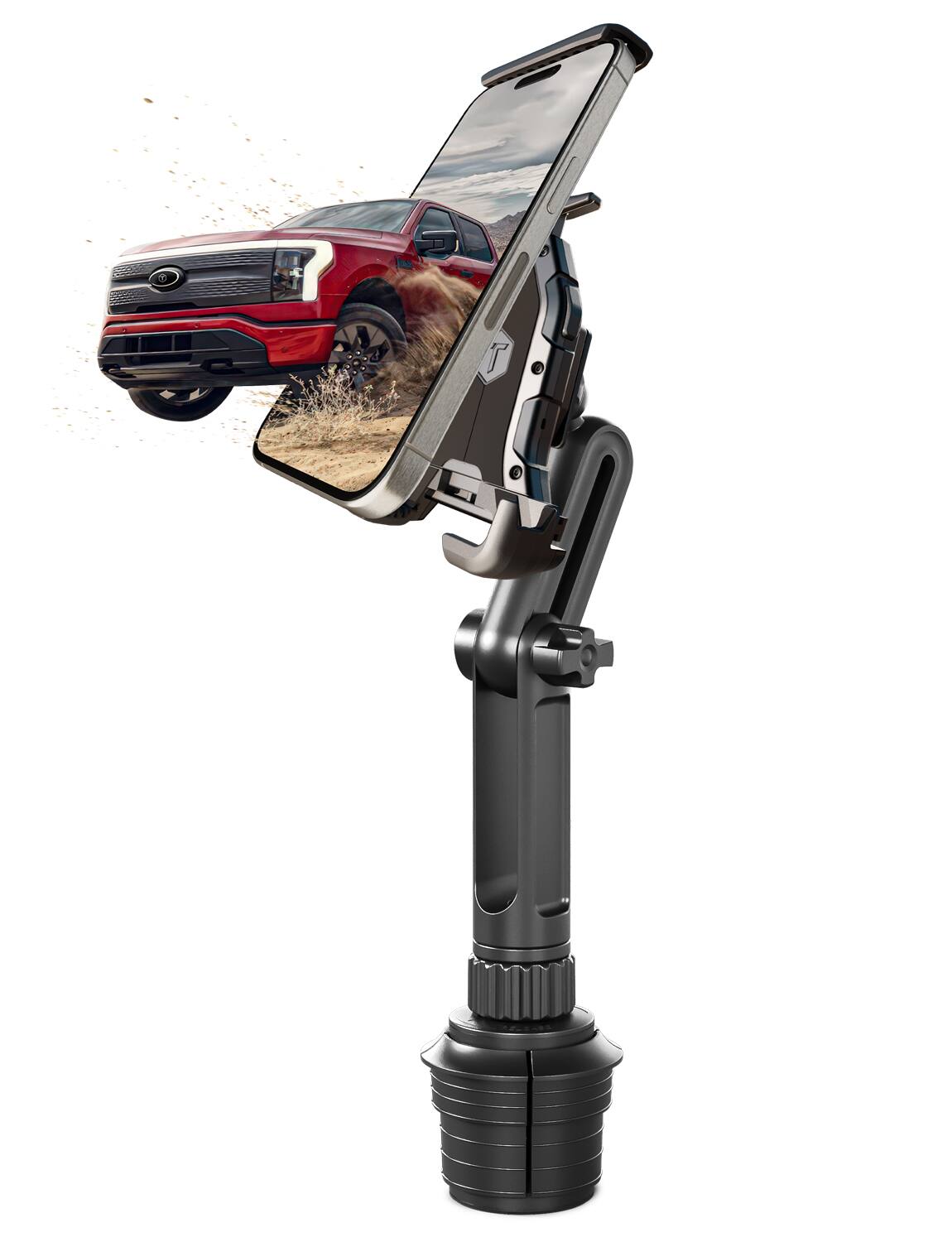 ToughTested - Talon Boom 2.0 Cup Holder Mount - Black