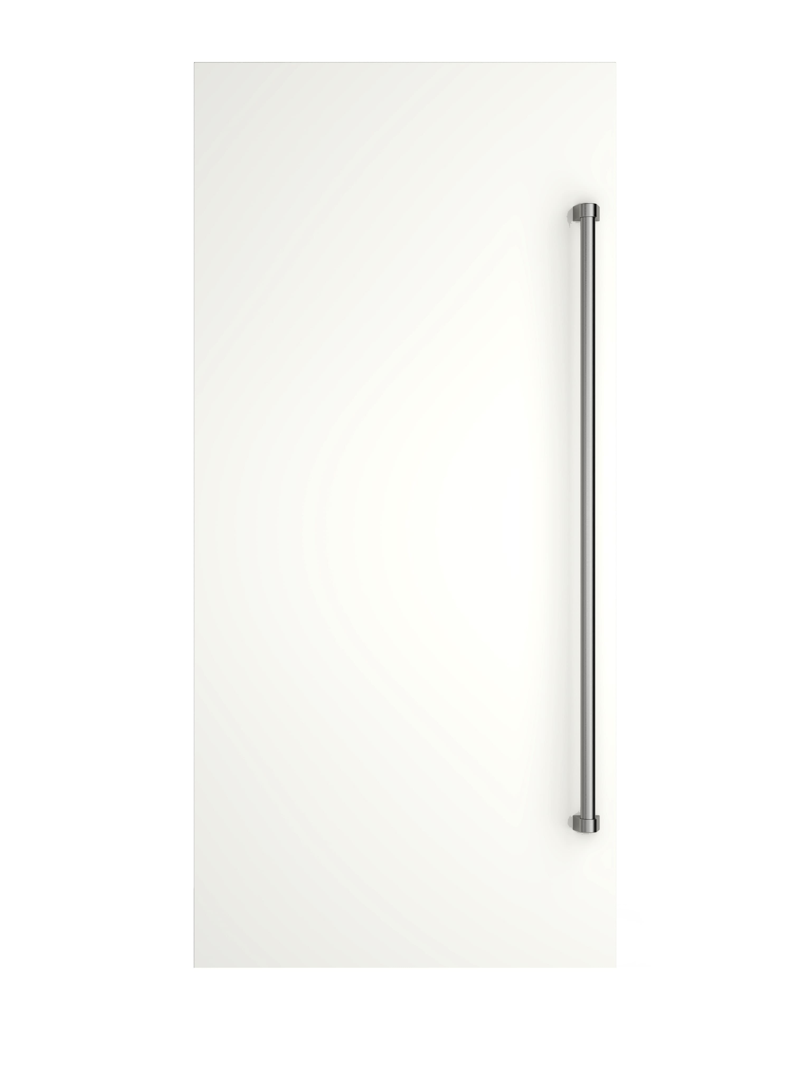 Front. Viking - 36"W Column Door Panel w/Pro-style handle - Pure White.