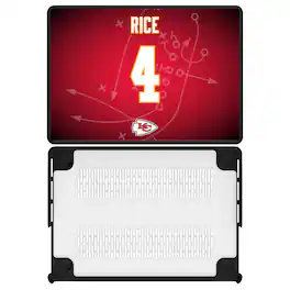 Keyscaper - Rashee Rice Kansas City Chiefs MacBook Case - Pro 14 in - Multicolor