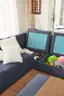Alt View 13. Lovesac - 6 Seats (1 Storage) + 8 Sides Sapphire Navy Corded Velvet Sactional & Lovesoft - Sapphire Navy.