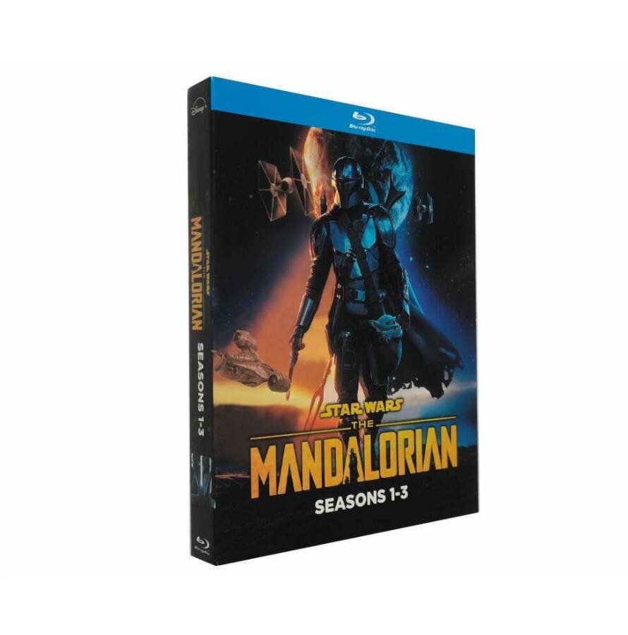 Front. Star Wars The Mandalorian: The Complete Seasons 1-3 (Blu-ray).