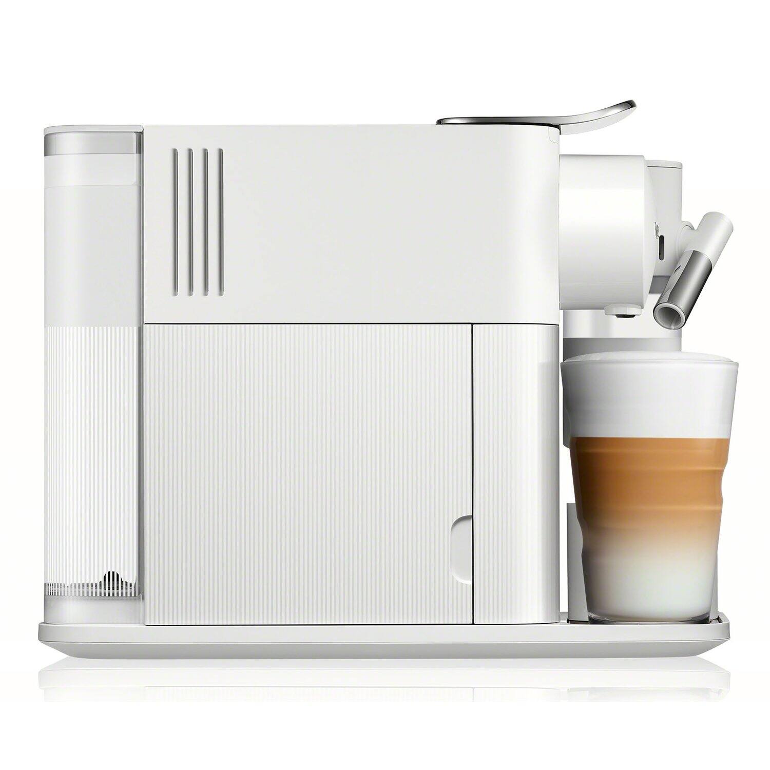 Alt View 6. Nespresso - Lattissima One Single Serve Coffee Machine in White - White.