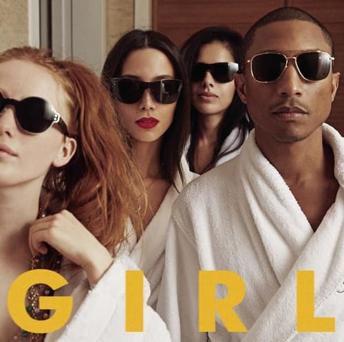 Front. Pharrell Williams - G I R L   - COMPACT DISCS.
