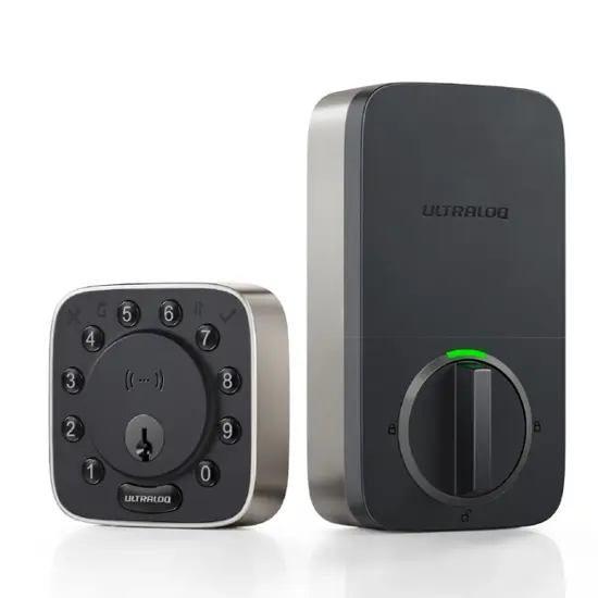 Ultraloq Bolt NFC WiFi Smart Lock (Apple Home Key) Black BOLT-N-NK 