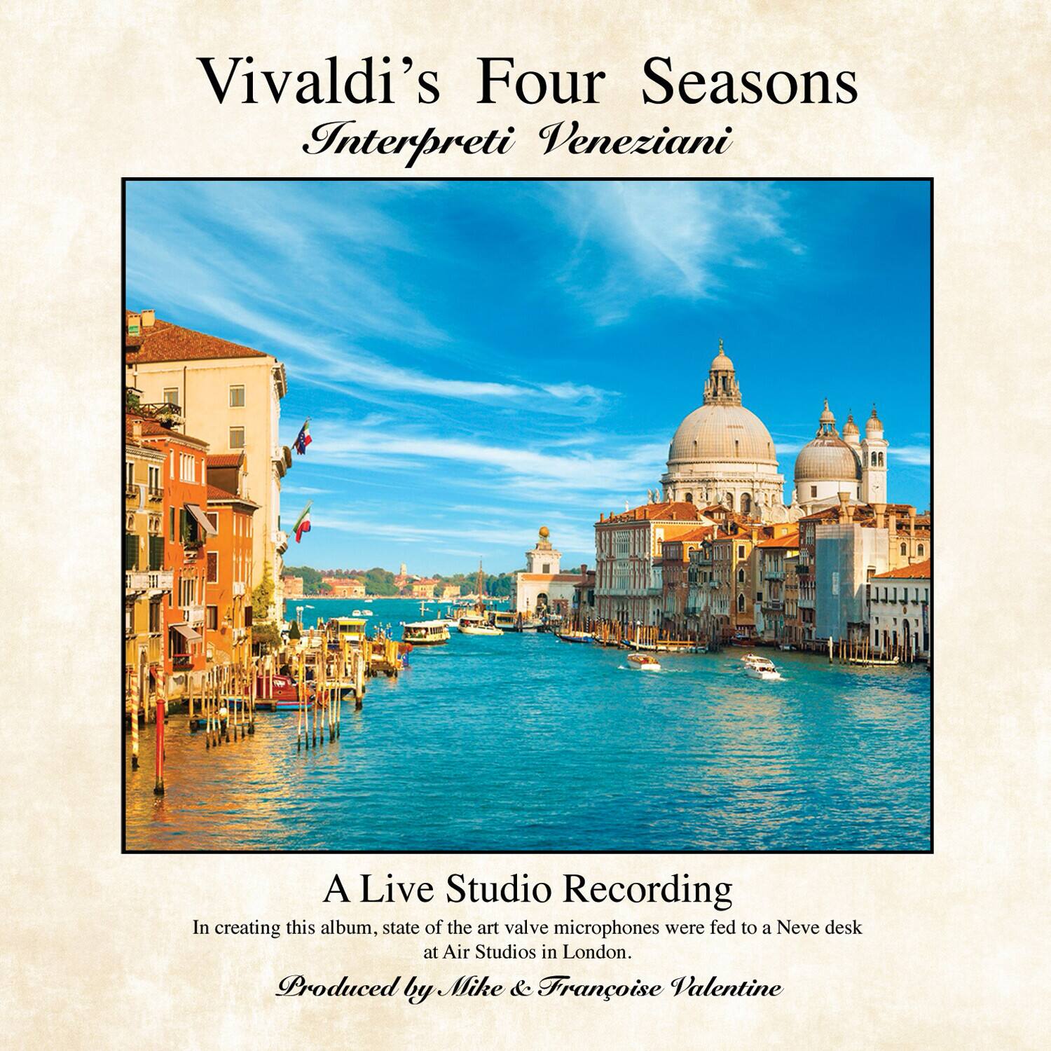 Interpreti Veneziani Chamber Orchestra - Vivaldi's Four Seasons  - COMPACT DISCS