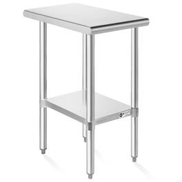 KUTLER - NSF Commercial Stainless Steel Table for Kitchen Prep and Work - Silver