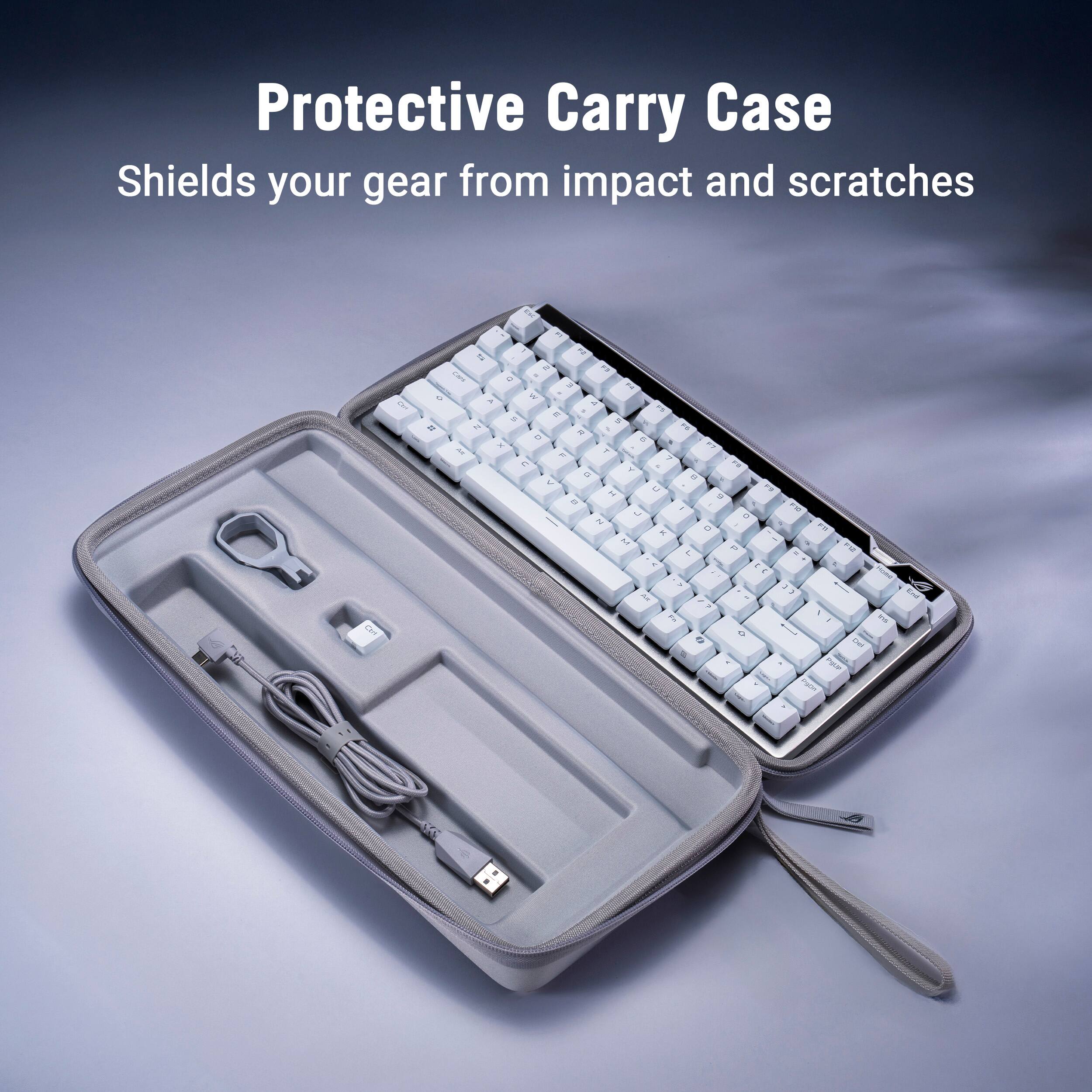 Protective Carry Case  
Shields your gear from impact and scratches