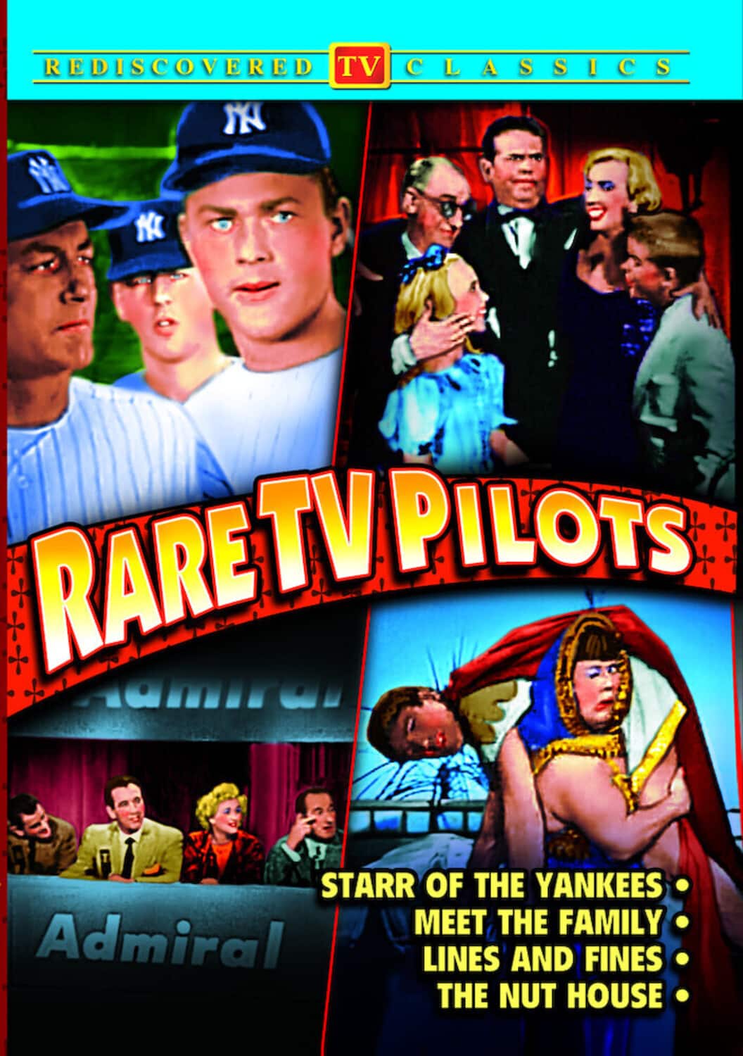 Rare TV Pilots: Starr Of The Yankees/Meet the Family/Lines And Fines/The Nut House - DVD