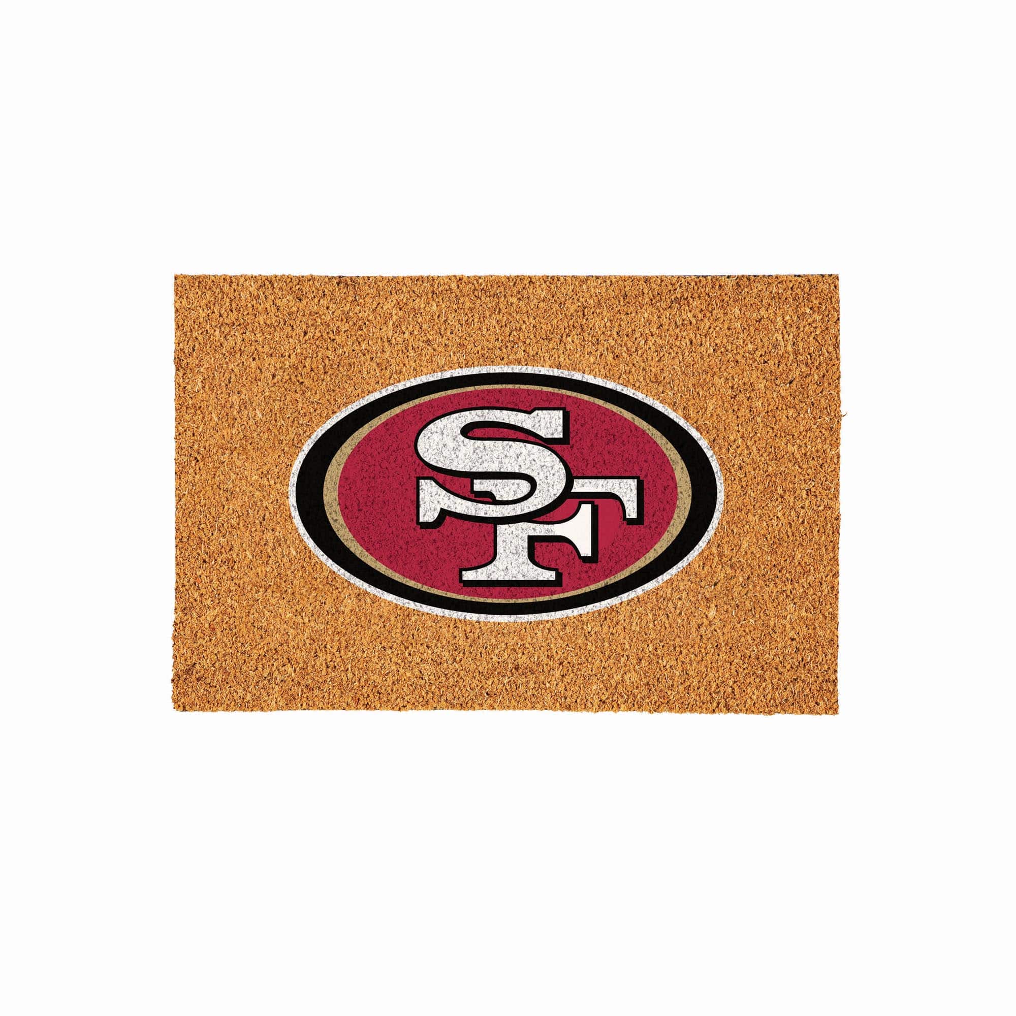 Photos - Area Rug Evergreen Enterprises - San Francisco 49ers 24" x 36" Outdoor Team Logo Coir Mat - Brown 203149197 