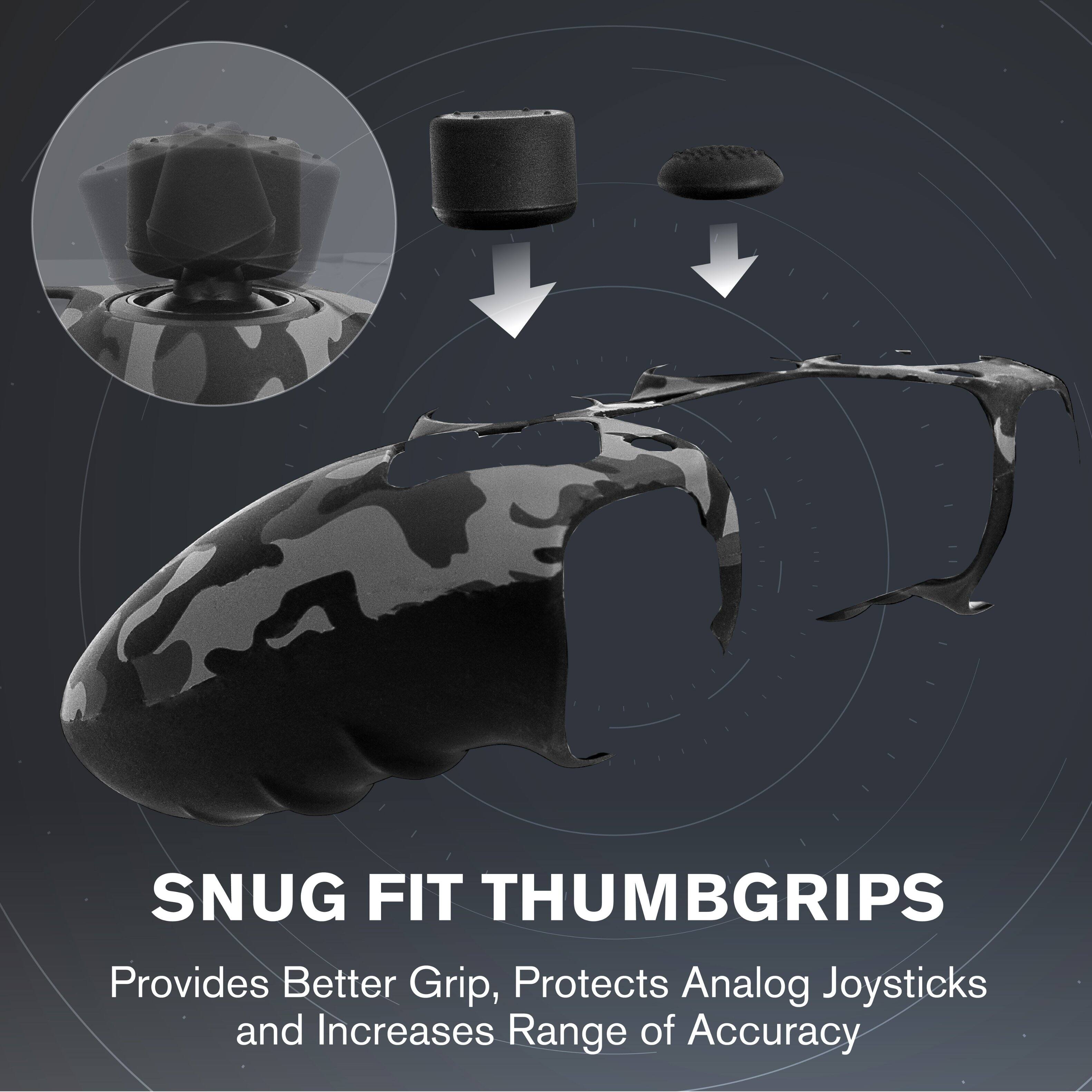 SNUG FIT THUMBGRIPS
Provides Better Grip,
Protects Analog Joysticks
and Increases Range of Accuracy