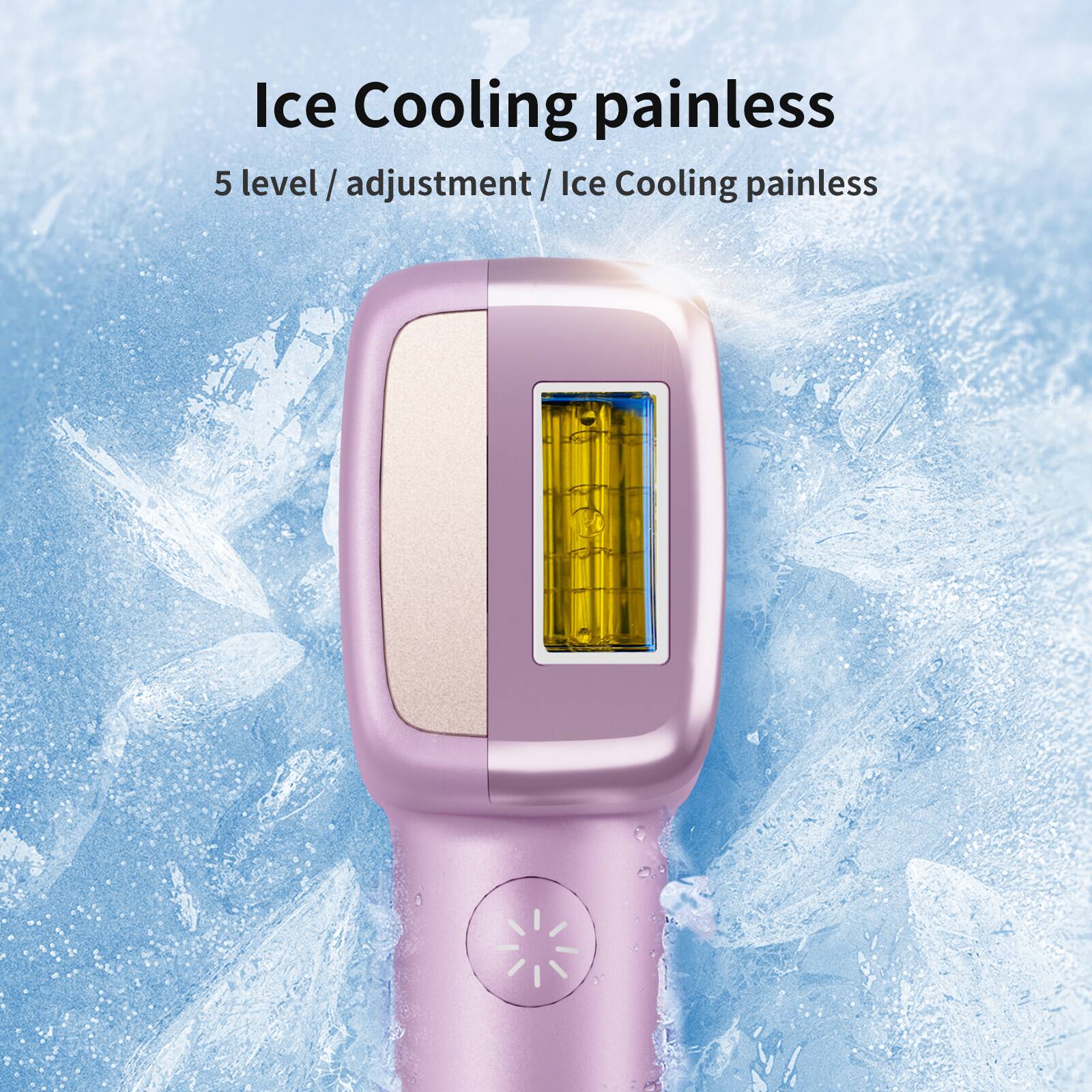Ice Cooling painless  
5 level / adjustment / Ice Cooling painless