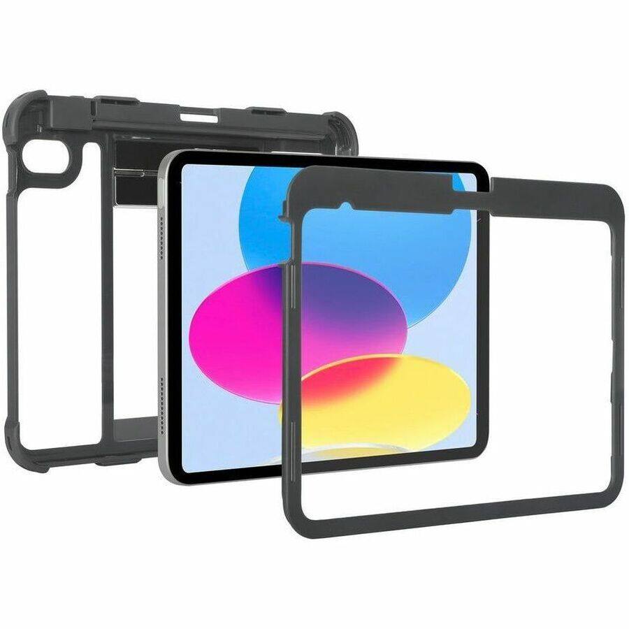 Alt View 2. Targus - SafePort® Clear Case for iPad® (A16) and iPad® (10th gen.) 10.9-inch - Drop Resistant, Impact Resistant - Gray/Clear.