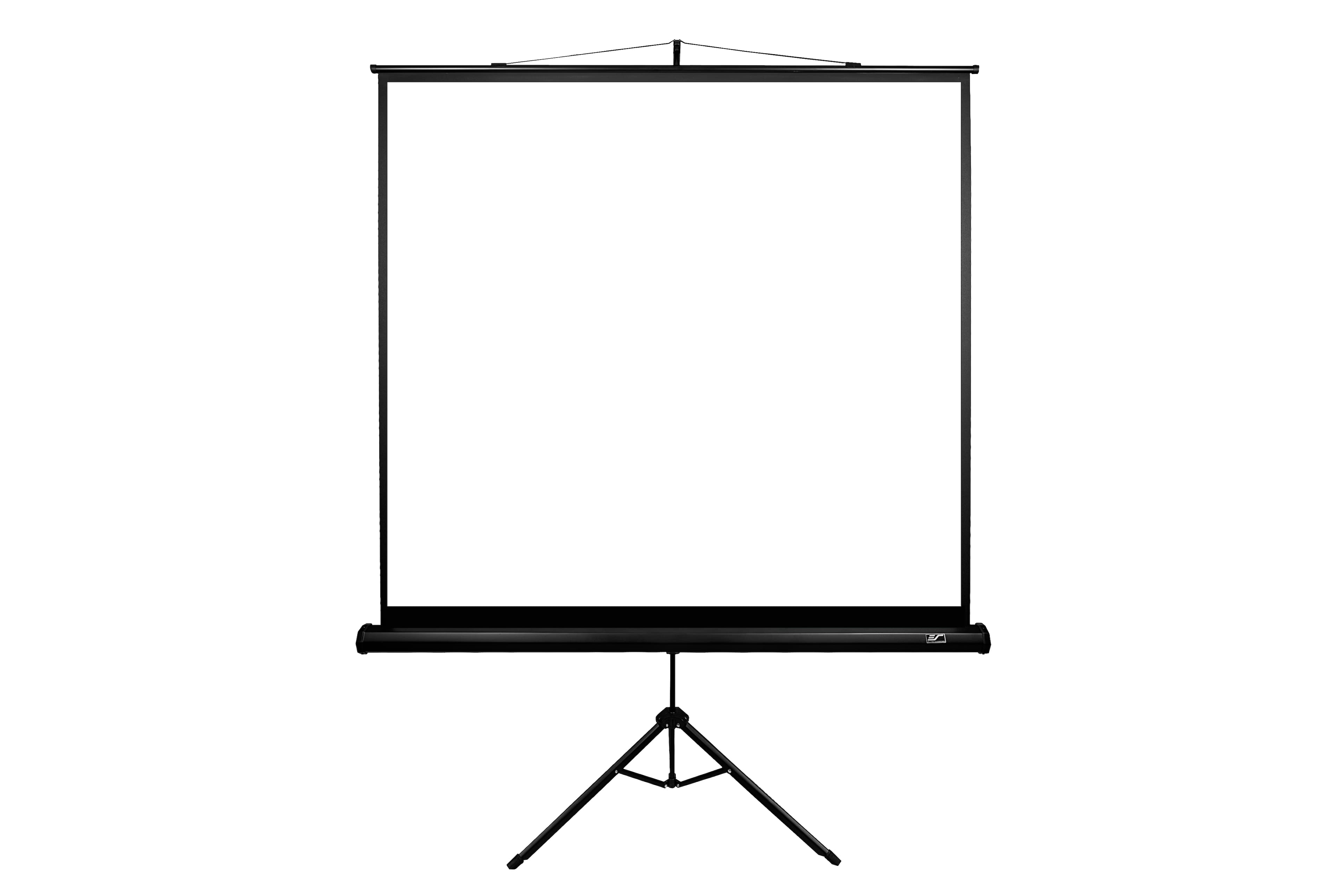 Front. Elite Screens - Tripod series 50" Tripod projection screen - Black.