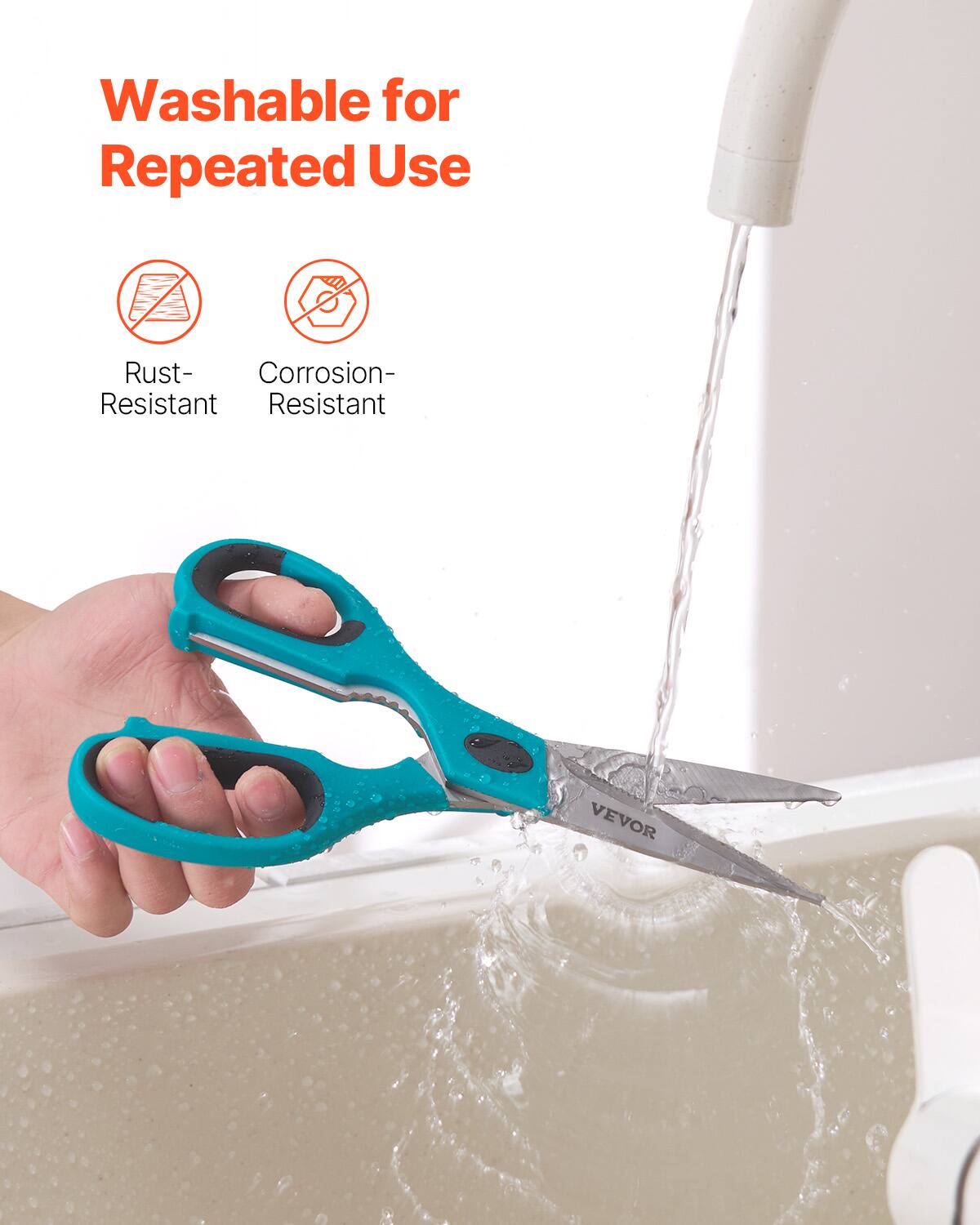 Washable for Repeated Use

Rust-Resistant

Corrosion-Resistant

VEVOR