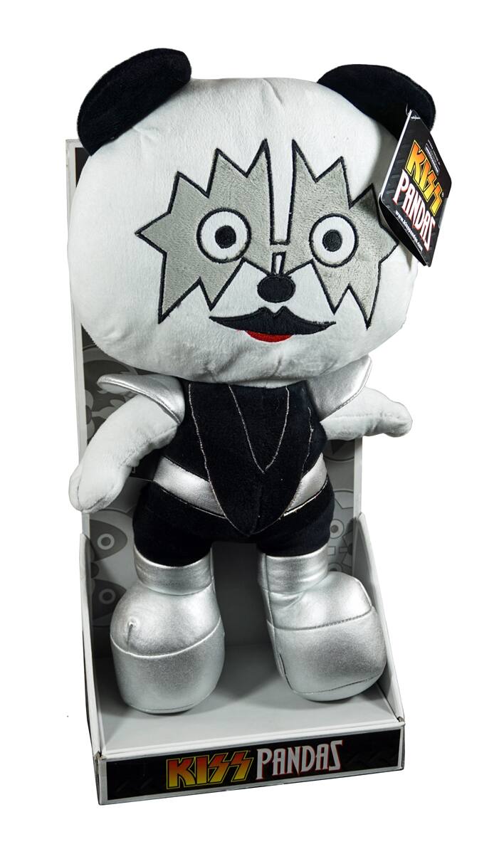 Hasbro Complete Set of 4 KISS Pandas For the Adult Collector Multi