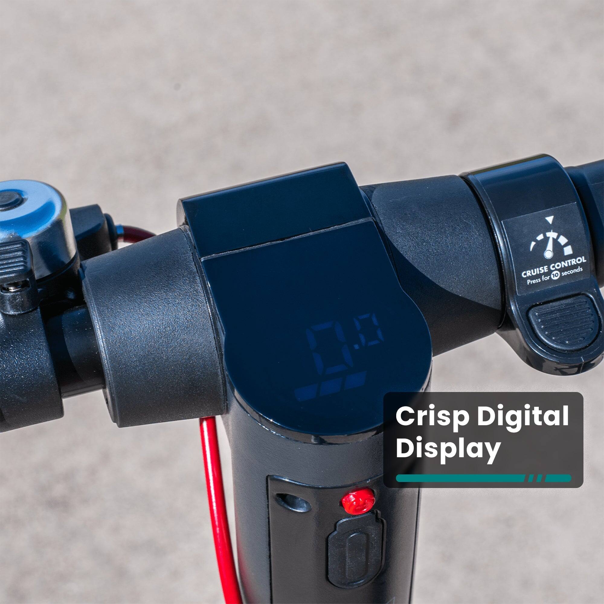 Control seconds for 10 seconds. Press the Crisp Digital Display.