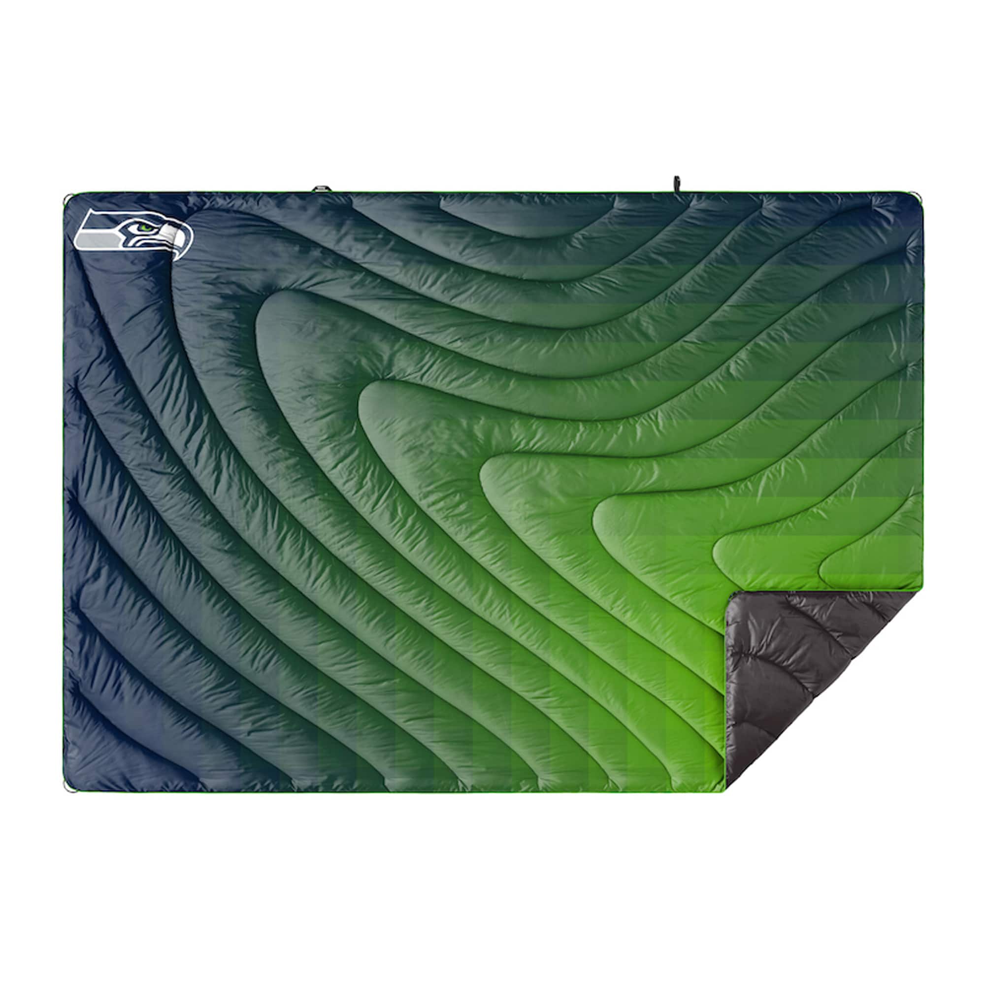 Rumpl - Seattle Seahawks 75'' x 52'' Original Puffy Blanket - Multicolor