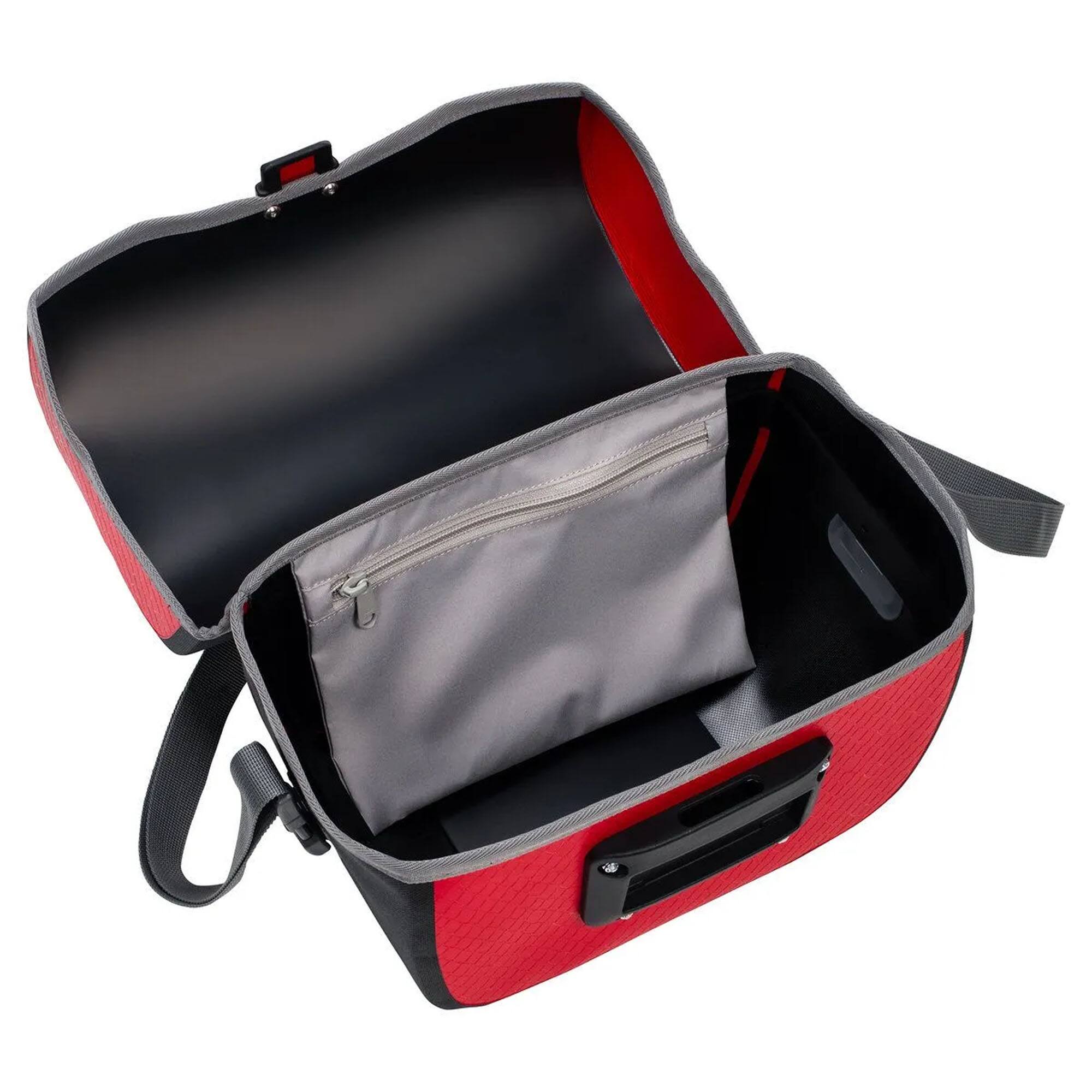 Alt View 1. VAUDE - Vaude Aqua Box Handlebar Bag - Red - Red.