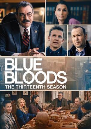 Front. Blue Bloods: The Thirteenth Season - DVD.