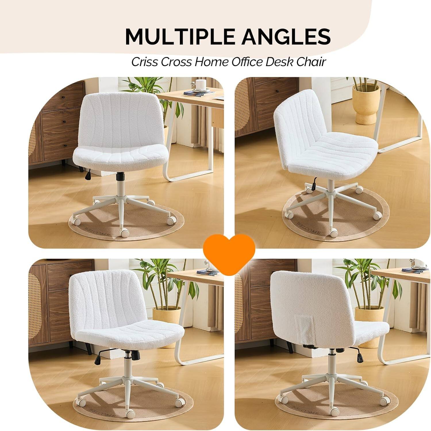 MULTIPLE ANGLES  
Criss Cross Home Office Desk Chair