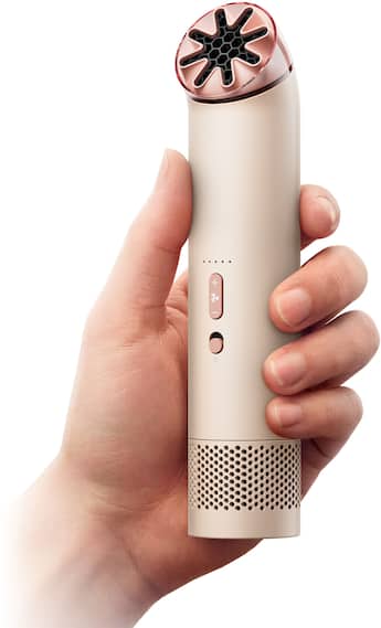 Dyson HushJet Mini Cool Fan w/ Accessories Stone / Blush 641014-01 Dyson HushJet Mini Cool Fan w/ Accessories Stone / Blush 641014-01