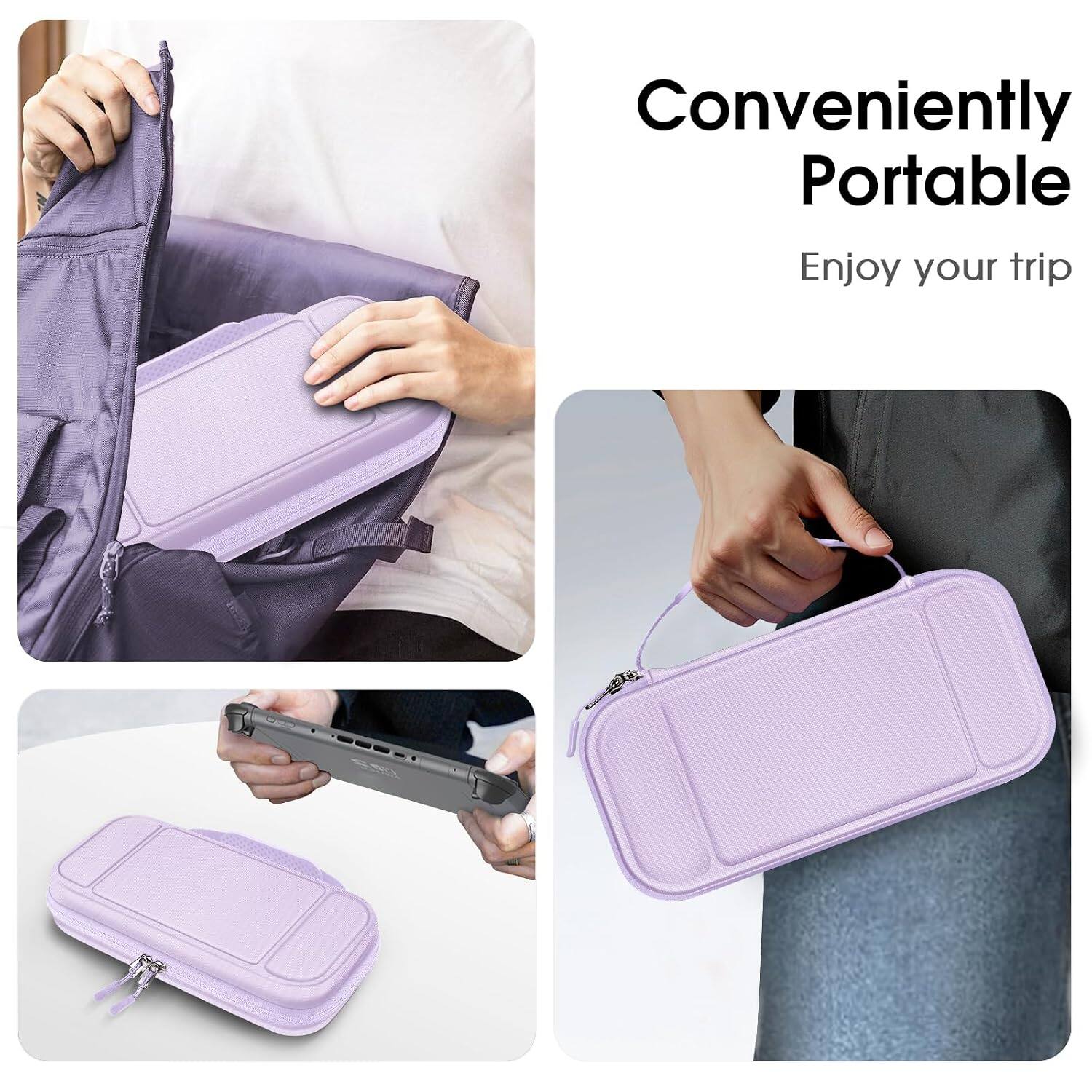 Conveniently Portable  
Enjoy your trip