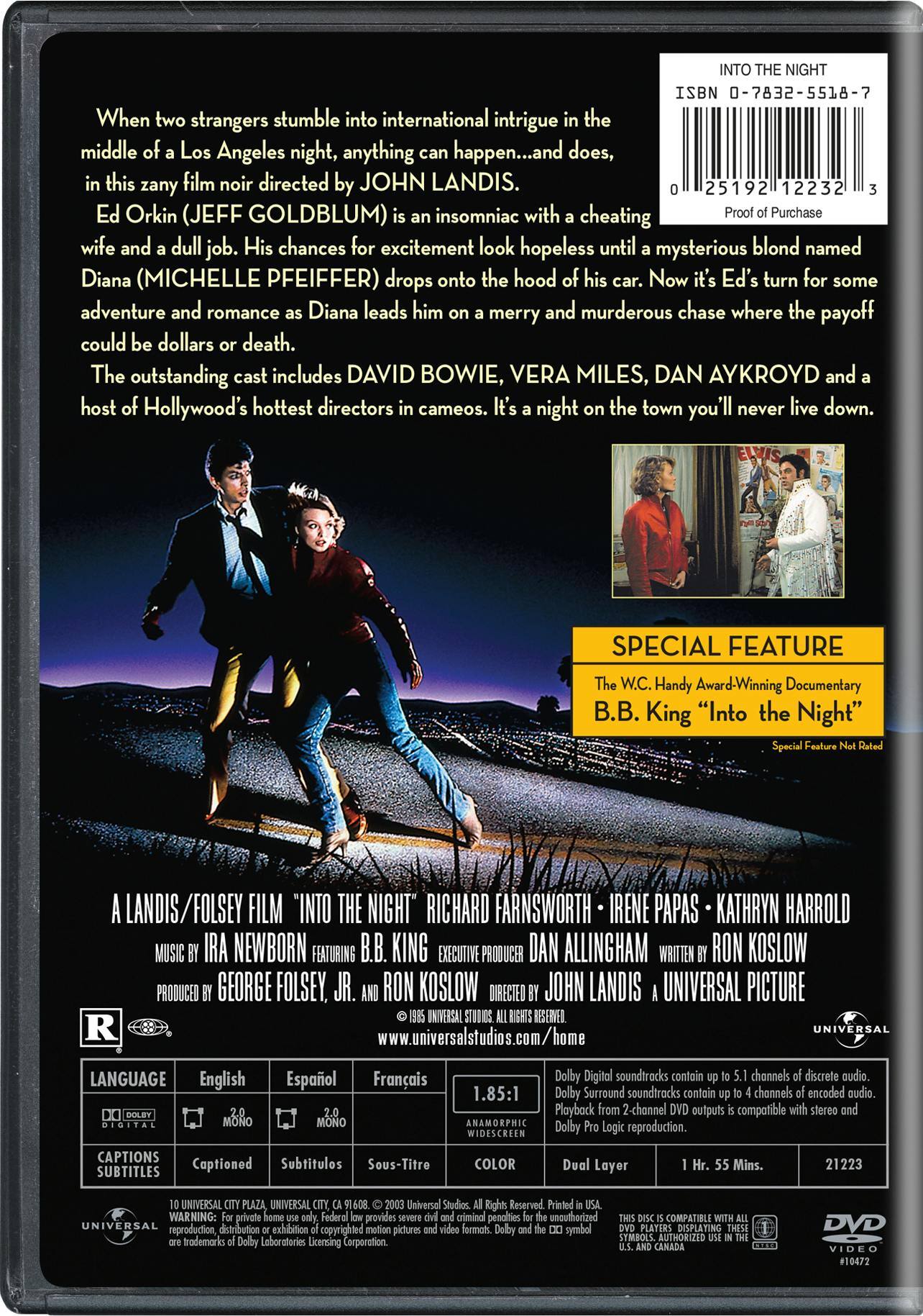 Back. Into the Night [DVD].