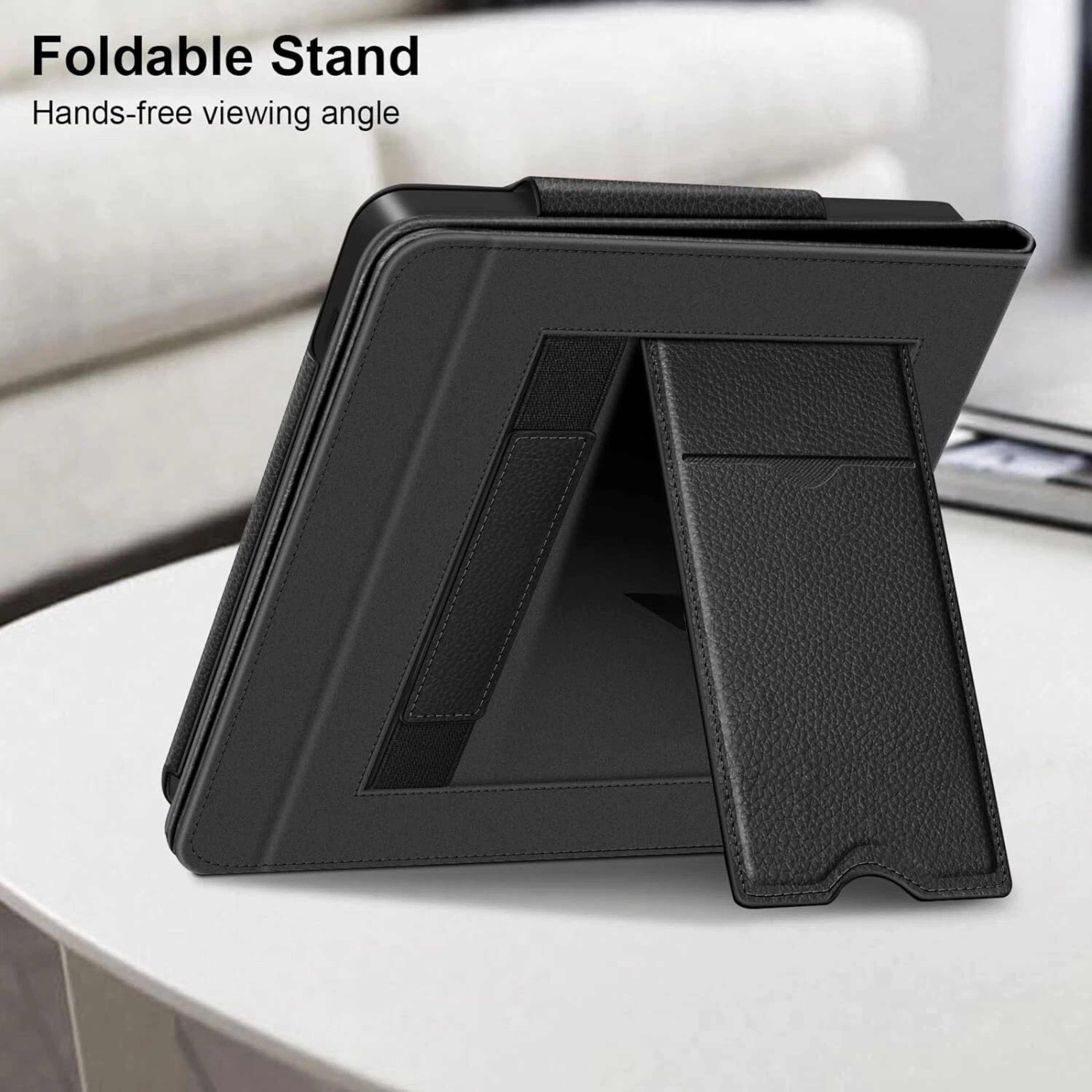 Foldable Stand  
Hands-free viewing angle
