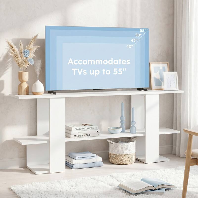 55" 50" 43" 40"

Accommodates TVs up to 55"

SCANDINAVIAN LIVING

MINIMAL HOME