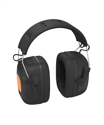 Front. Tzumi - tzumi SoundGuards, Noise-Canceling Bluetooth Headphones, Hearing Protection Earmuffs.