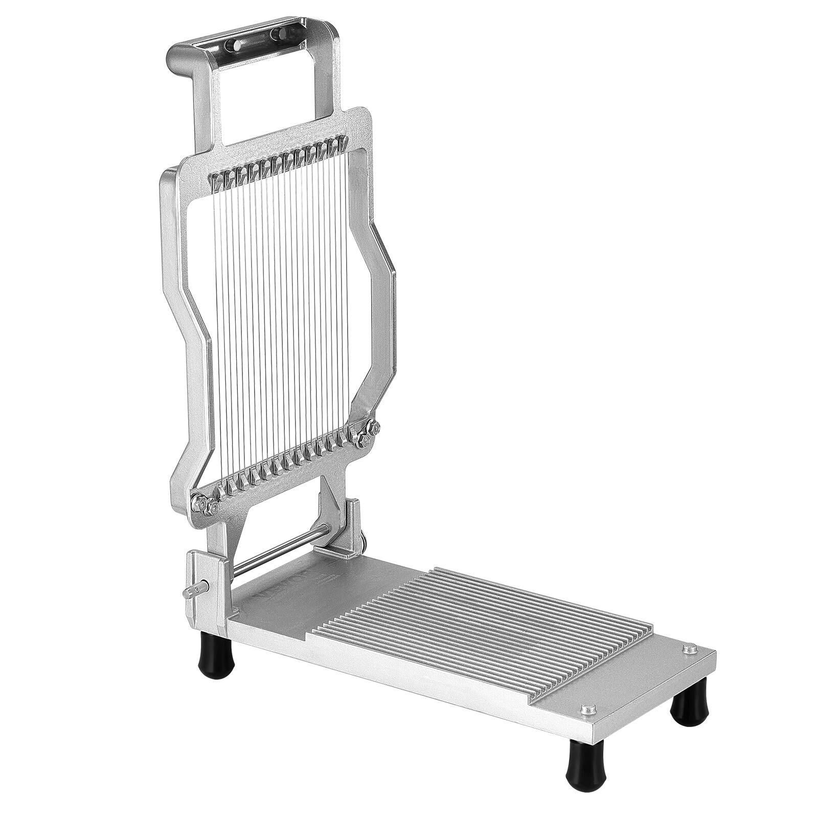 Alt View 5. VEVOR - Cheese Cutter with Wire, 0.2" Ultra-Thin Cheeser Butter Cutting Blade, Detachable Cheese Slicer Wire - Silver.