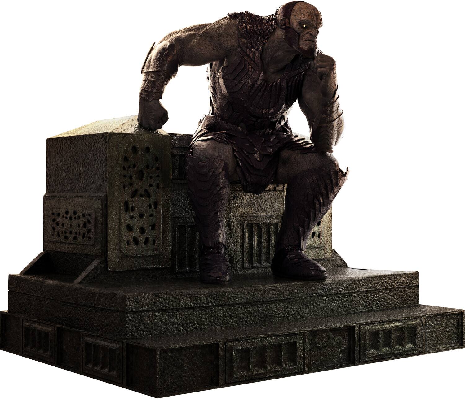 Alt View 2. Weta Workshop - WETA Workshop Limited Edition Polystone - Justice League (Zack Snyder) - Darkseid - 1:4 Scale Statue - Collectibles - Multicolor.