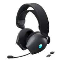 Alienware - Dual Mode Wireless Gaming Headset - AW720H - Dark Side of the Moon - Front_Zoom